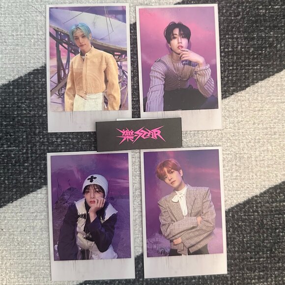 💫 Stray Kids “Rock-Star” Photocard Set – Kpop Official Mini Polaroid Collection - Picture 1 of 3